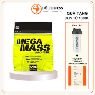 Sữa MEGA MASS PRO 2,7KG (6LBS) - Sữa Bột Tăng Cân, Thực Phẩm Bổ Sung Protein, Khoáng Chất và Vitamin, Tăng Cơ Nạc Nhanh.