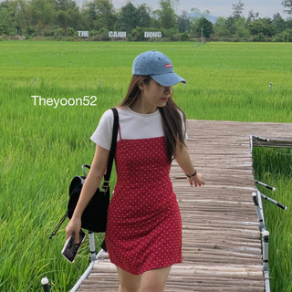 váy chấm bi