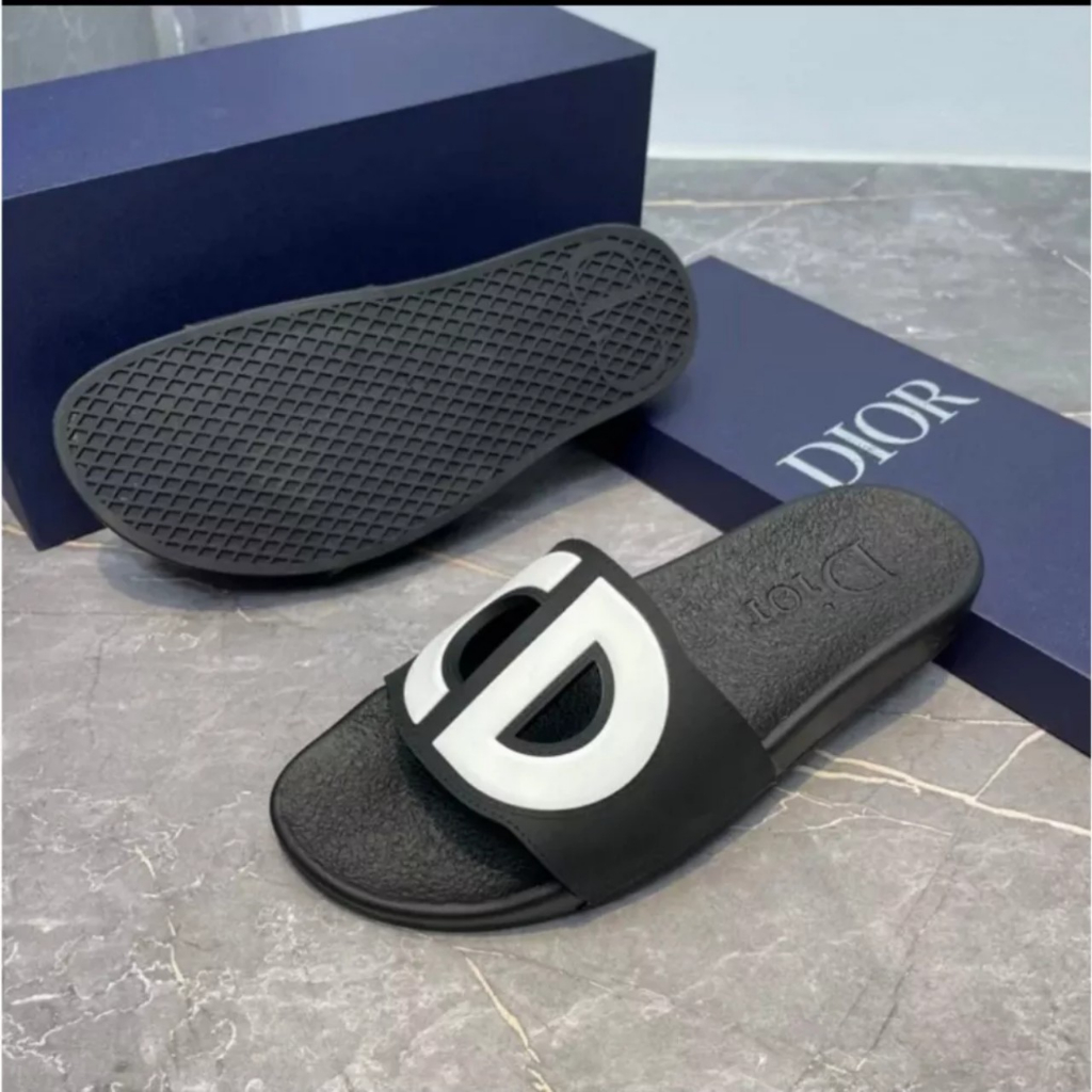 Dép quai ngang Nam D.I.O.R CD Hàng Mới Nhất, Dép boy phố đủ sz ngochue.store