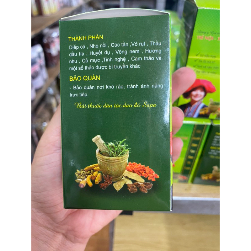 Cao bôi trĩ của người dân tộc Dao Đỏ Sapa - Cao bôi trĩ hỗ trợ giảm co búi trĩ, táo bón, đau rát hậu môn - 10g