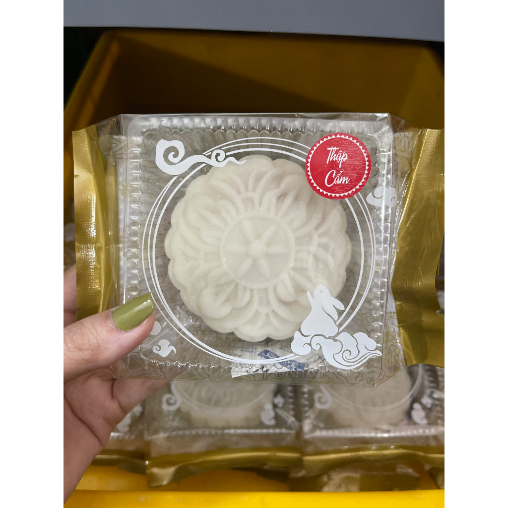 Bánh trung thu handmade vị bánh dẻo đậu xanh