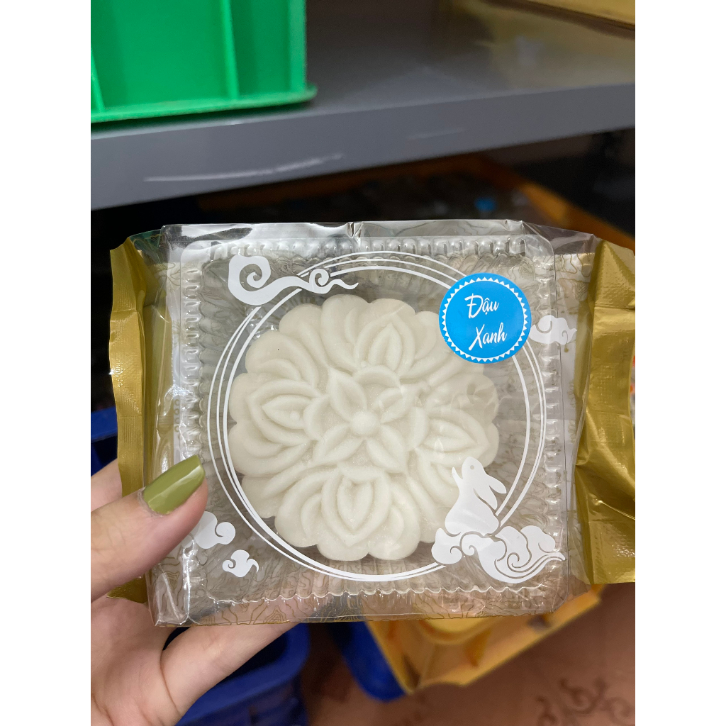 Bánh trung thu handmade vị bánh dẻo đậu xanh