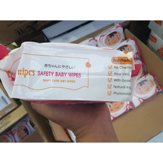(COMBO 10 HỘP) KHĂN GIẤY ƯỚT BABY WIPES 165gr ( 100 tờ)