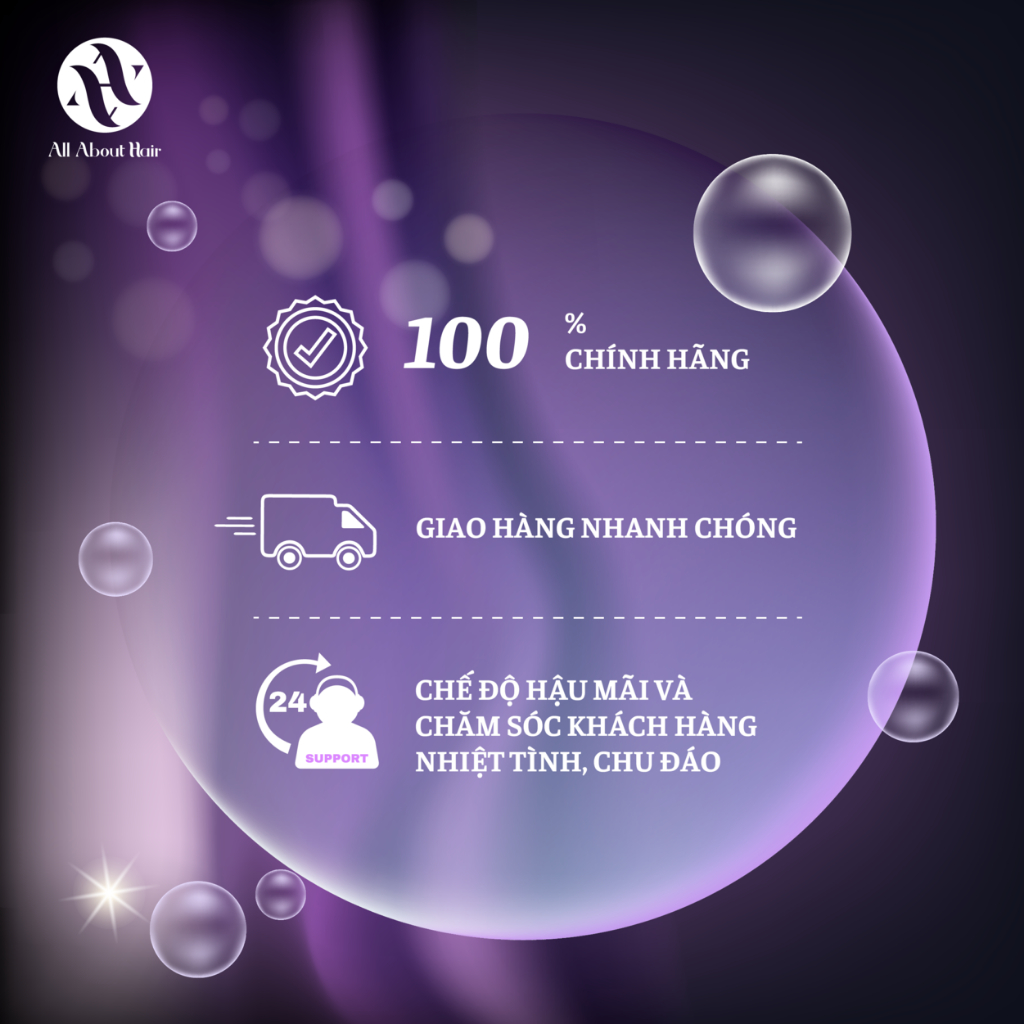 Combo 5 Sản Phẩm Chăm Sóc Tóc AAH All About Hair - Full Set 5 Products