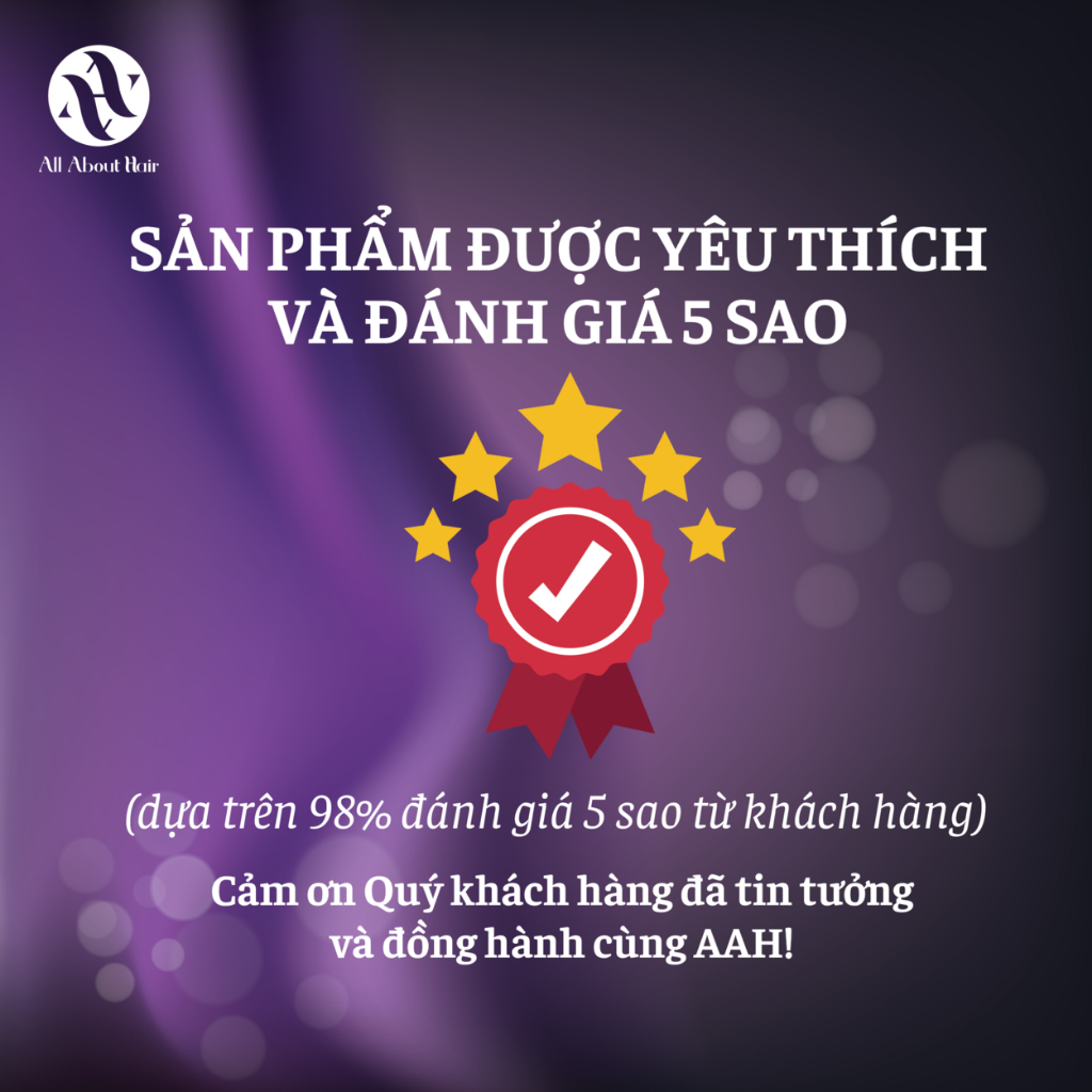Combo 5 Sản Phẩm Chăm Sóc Tóc AAH All About Hair - Full Set 5 Products