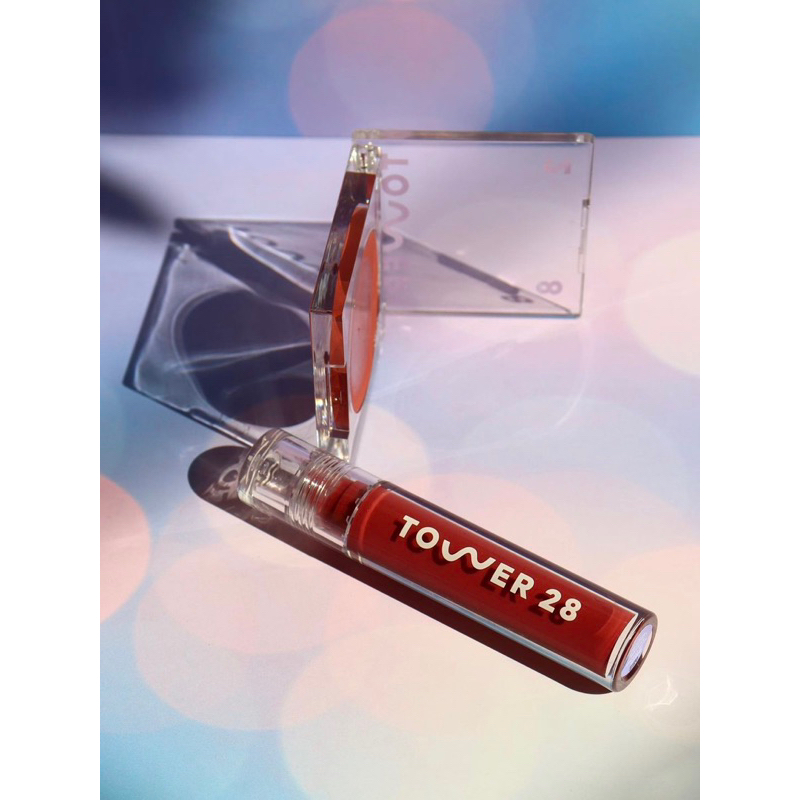 Set 2 món Tower 28 Son & Má hồng It's A Mauve-ment Lip & Cheek Duo