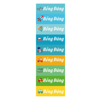 Sticker dán tên bé ( 400 tem )