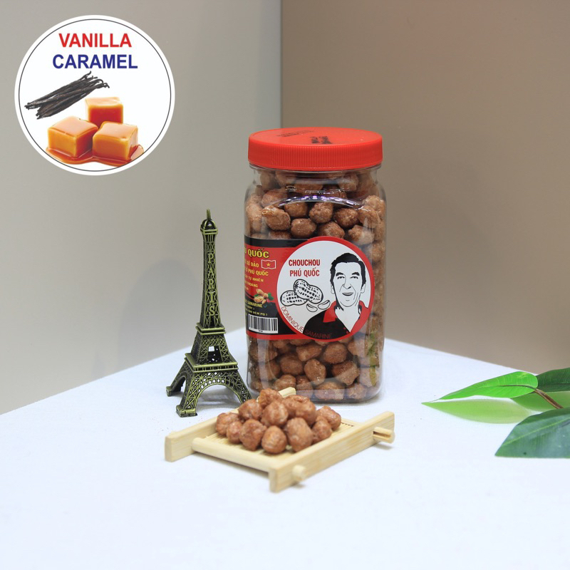 Đậu phộng CHOUCHOU ÔNG TÂY 30 Vị Phú Quốc - vị Vanilla Ngọt