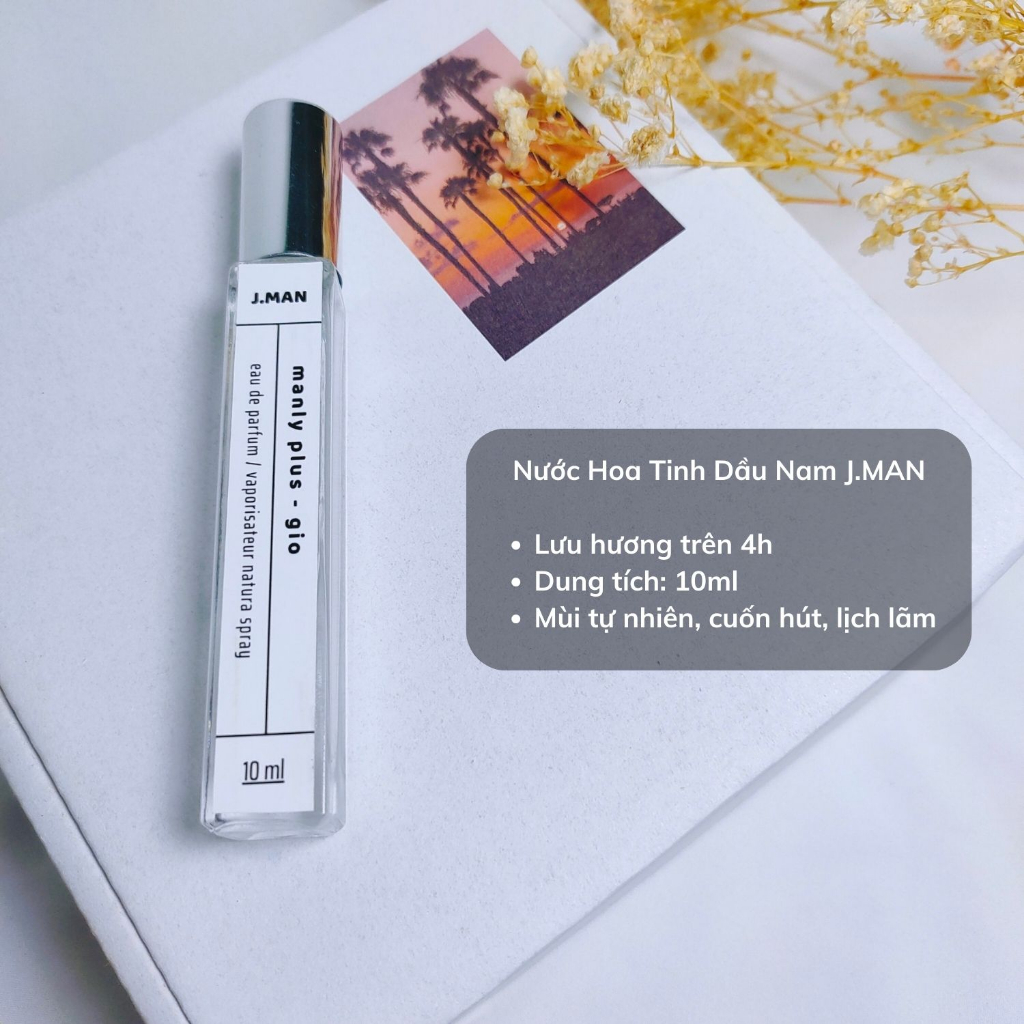 Hộp quà sinh nhật cho nam, tặng bạn nam nước hoa sáp thơm kèm túi