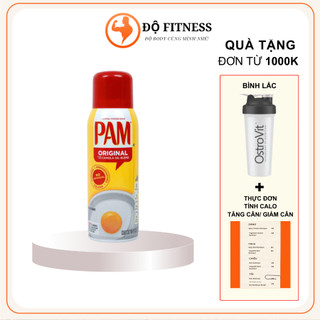 Dầu ăn kiêng PAM xịt 10 oz, 12 oz (1000, 1200 lần xịt) Eat Clean, Keto, Healthy, 0 Calo, 0 Chất Béo, Giảm Cân và Giảm Mỡ