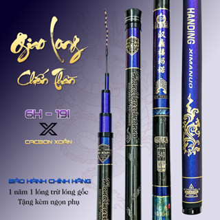 Cần câu tay Giao Long Chiến Thần 6H - 19i Bản săn hàng nhẹ thế hệ mới ( Bảo Hành 1 năm )