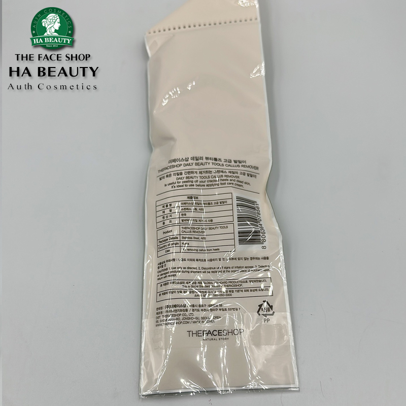 Dụng cụ chà gót chân Giúp làm sạch da chết THE FACE SHOP Daily Beauty Tools Callus Remover