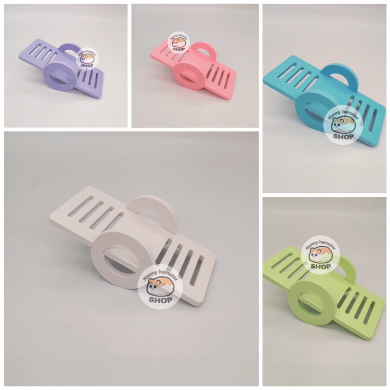 ĐỒ CHƠI bập bênh gỗ ép nhiều màu cho hamster