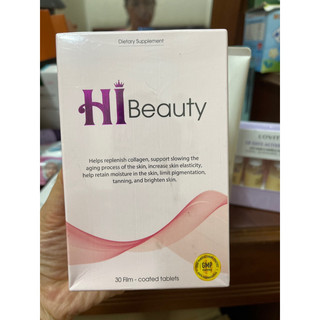 Hộp Viên Uống Hi Beauty - Dưỡng trắng da, mờ nám, phục hồi da