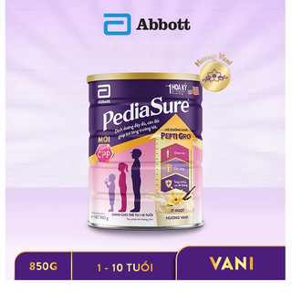 Sữa PediaSure 850g hương vani ít ngọt mẫu mới (date mới 2025)