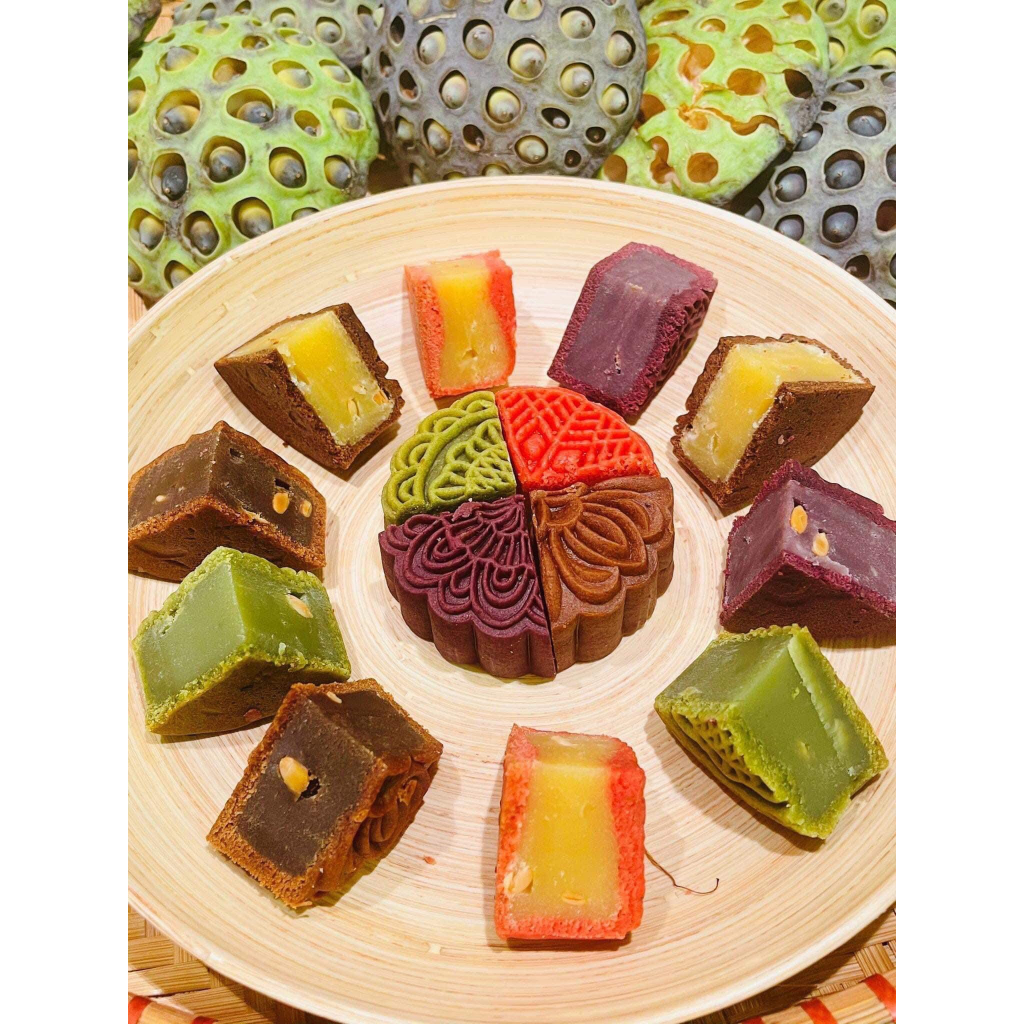Bánh trung thu handmade nhà làm bánh nướng cao cấp
