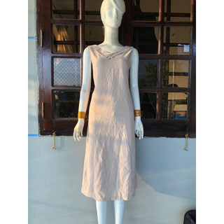 Đầm yếm dáng dài hàng nhật