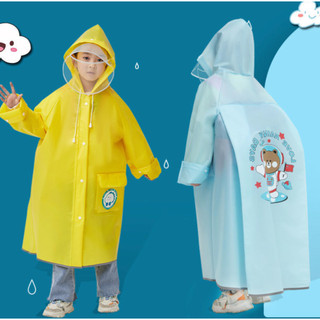 Áo Mưa Cho Trẻ Em Cao Từ 80-135cm Chính Hãng HCNGD Siêu Nhẹ Bền Cho Bé