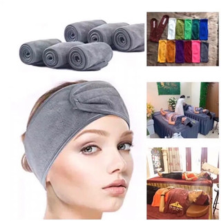 [Spa] Băng đô quấn tóc spa, thẩm mỹ viện có miếng dán