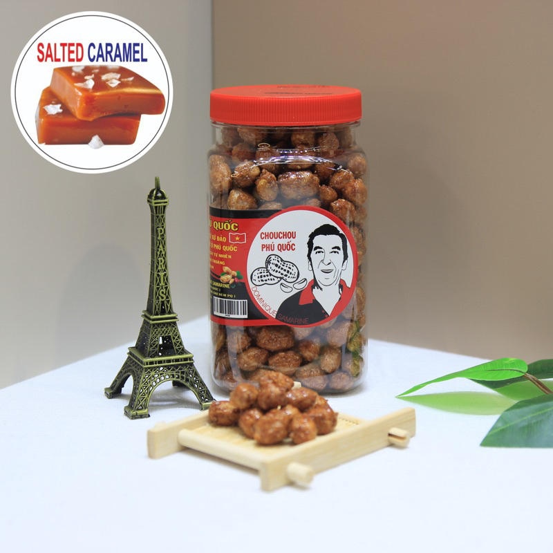 (HOT) Đậu phộng CHOUCHOU ÔNG TÂY 30 Vị Phú Quốc - vị Caramel (Muối)🧂