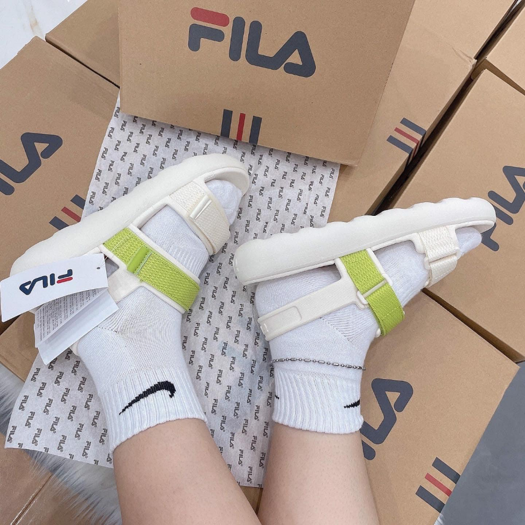 Dép quai hậu Fila Pong Sandal Unisex thể thao, êm, nhẹ chính hãng sale