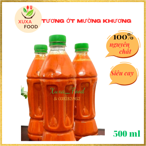 Tương ớt Mường Khương siêu cay , nguyên chất, không pha trộn,Xuxa_food