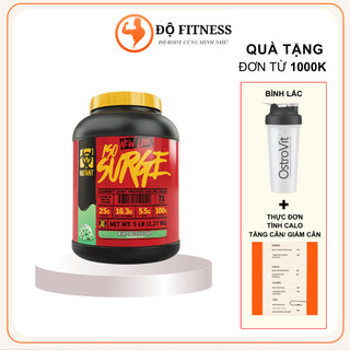 Iso Surge Mutant Whey Protein - 5LBS (2,3kg) Sữa Tăng Cơ Bổ Sung PROTEIN Chất Lượng, Vị Ngon, Phục Hồi Cơ Bắp (FreeShip)