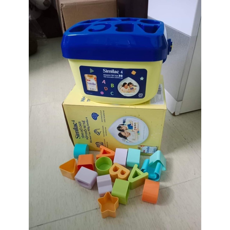 Bộ đồ chơi thả hình khối & chữ cái Hkm Similac