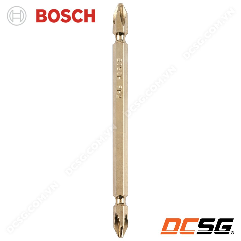 Mũi vặn vít bake 2 đầu dòng phổ thông Universal Gold PH2 Bosch | DCSG