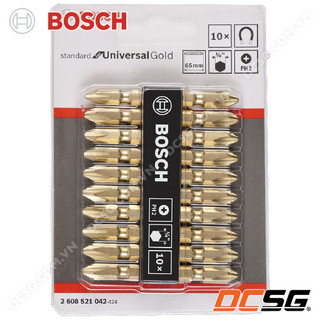 Mũi vặn vít bake 2 đầu dòng phổ thông Universal Gold PH2 Bosch | DCSG