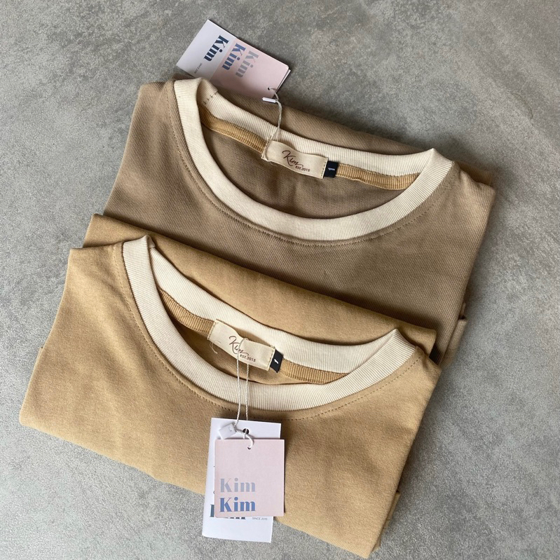 KIM áo Baby Tee Basic, 5 màu, chất cotton