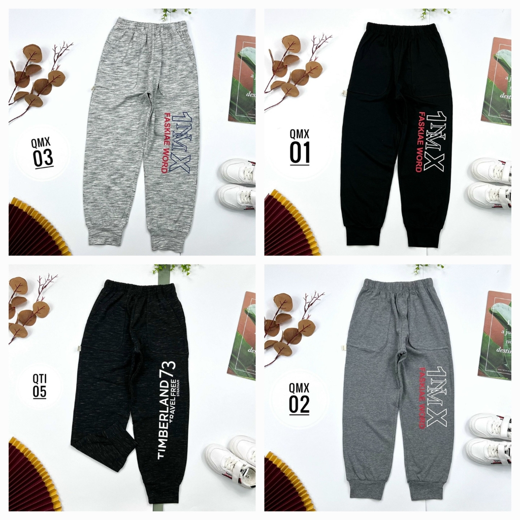 Quần dài bé trai size 8-16, quần dài cotton 4 chiều chimhs phẩm, dày lì không bai nhão - SUNKIDS1
