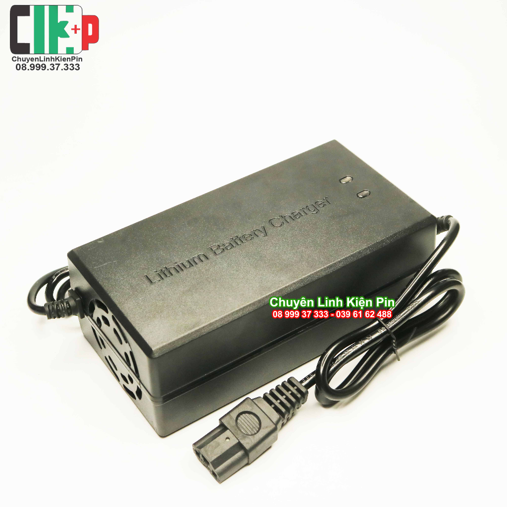 Sạc lion 13S xe đạp điện 54.6V 5A có quạt