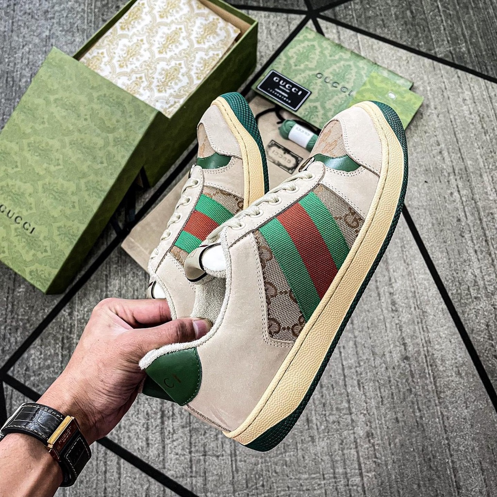 Giày thể thao Gc Sơn Tùng - Hải Tú , giày sneaker GC ST xanh  cao cấp cho nam nữ