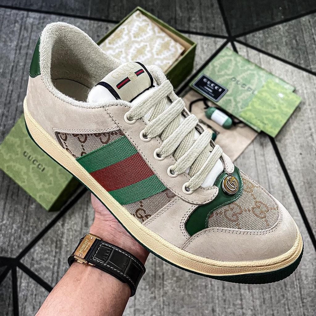 Giày thể thao Gc Sơn Tùng - Hải Tú , giày sneaker GC ST xanh  cao cấp cho nam nữ