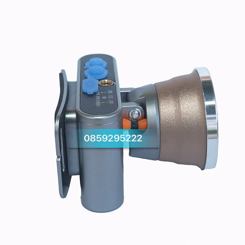 Đèn Đội Đầu Siêu Sáng 200W S16, Hiển Thị % Pin, Chiếu Sáng Liên Tục 10H