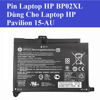 Pin Laptop HP BP02XL For HP Pavilion 15-AU 15 AU010WM 15-AU040WM 15-AU149 15-AU150 15-AU154 15-AU158...