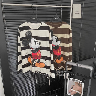 Áo Thun Mickey Kẻ Rách QC L1
