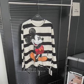 Áo Thun Mickey Kẻ Rách QC L1
