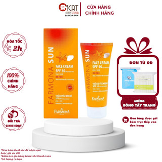 Kem chống nắng cho da mụn Farmona Sun Face Cream SPF 50 Oil Free