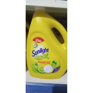 Nước rửa bát sunlight can 3.6 kg