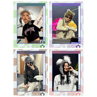 SET 4 CARD DES BLACKPINK CÁN MỜ