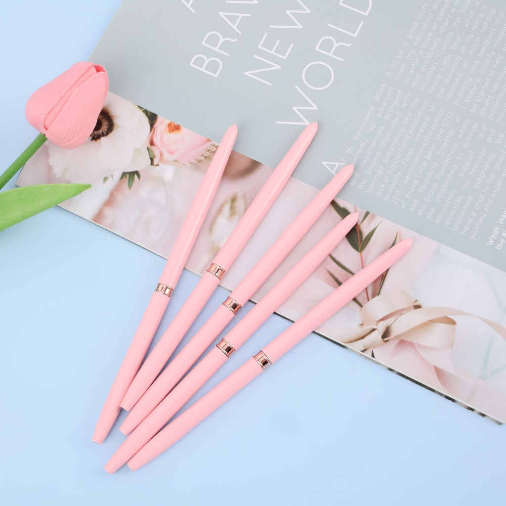 Cọ nét vẽ nail màu hồng