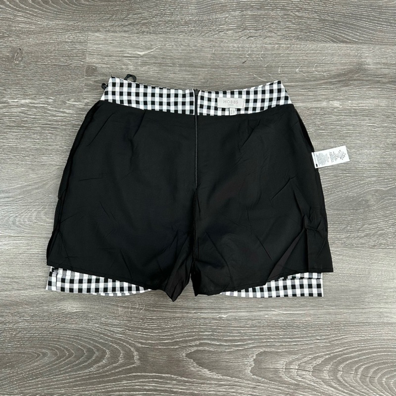 HIPU.VNXK - CHÂN VÁY HOBBS NGẮN HOẠ TIẾT CARO PHỐI TÚI.