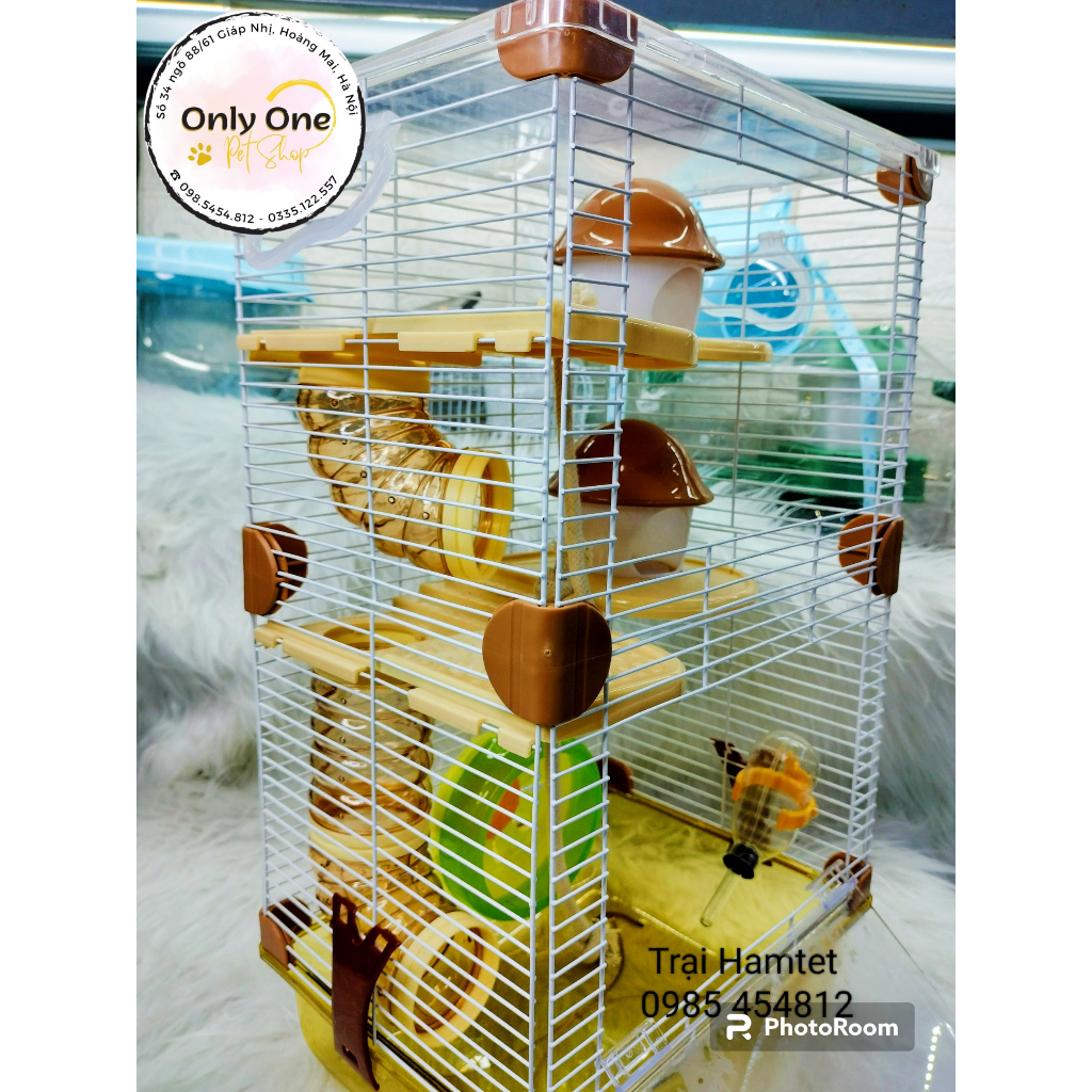Lồng nấm 3 tầng FL cho Hamster