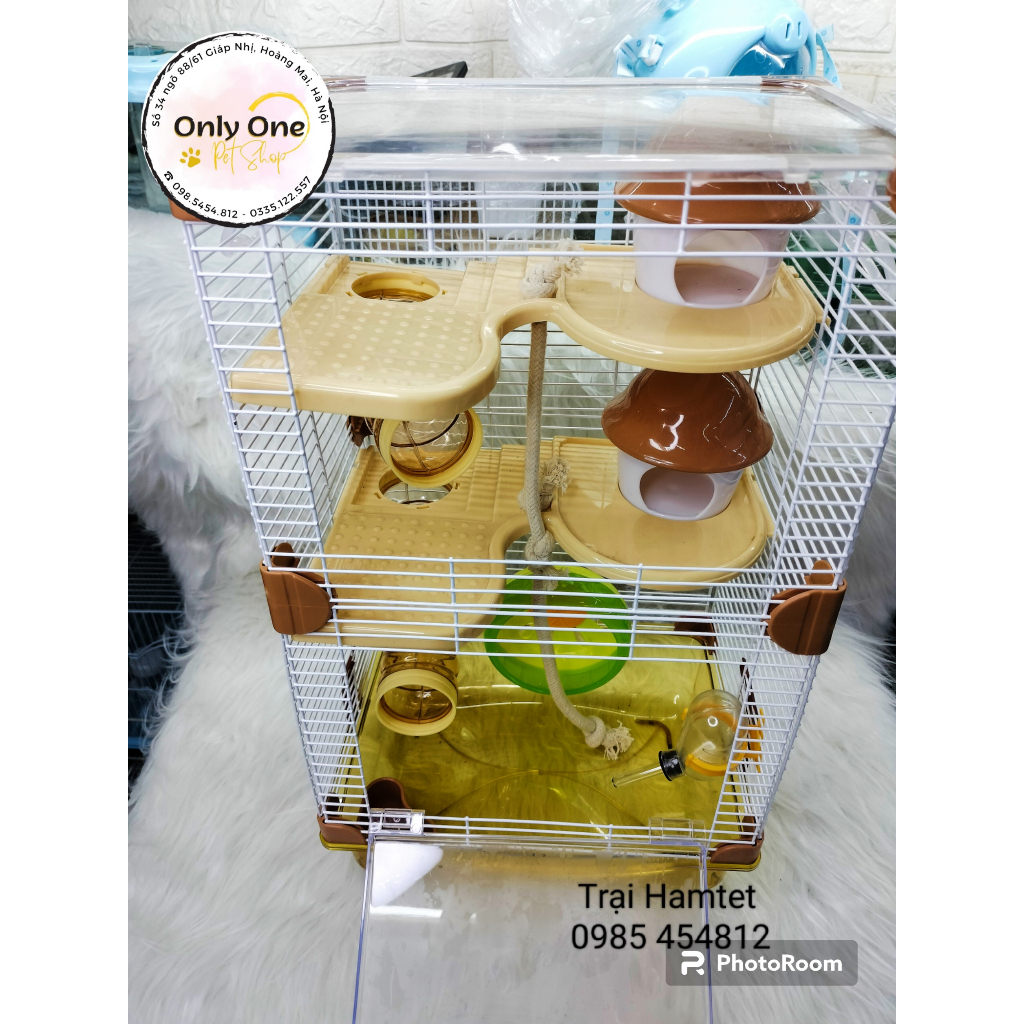 Lồng nấm 3 tầng FL cho Hamster