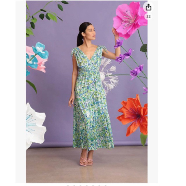 Đầm maxi xuất xịn hiệu Maggy..