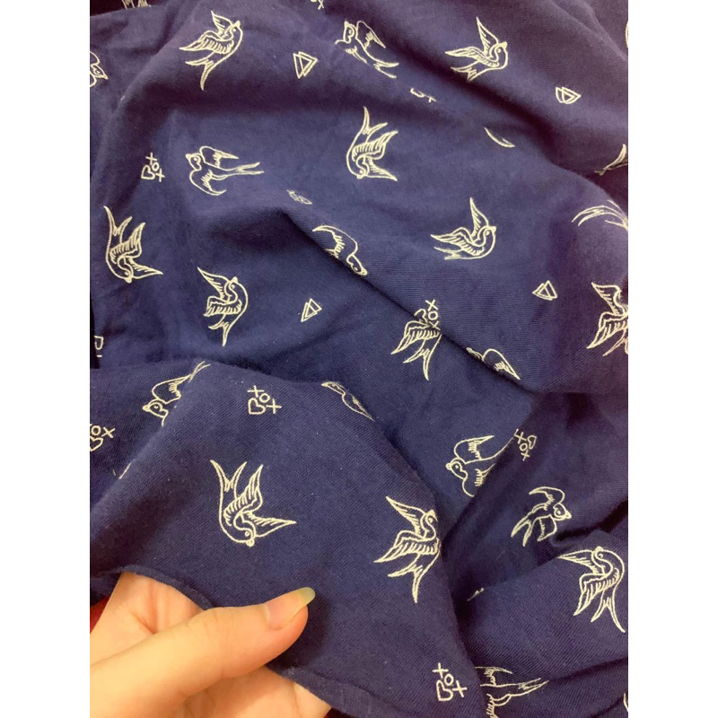 Vải cotton hè xuất dư giãn 2 chiều