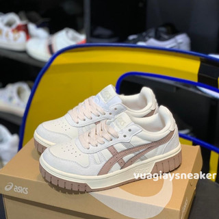 Giày thể thao asics court mz kem nâu
