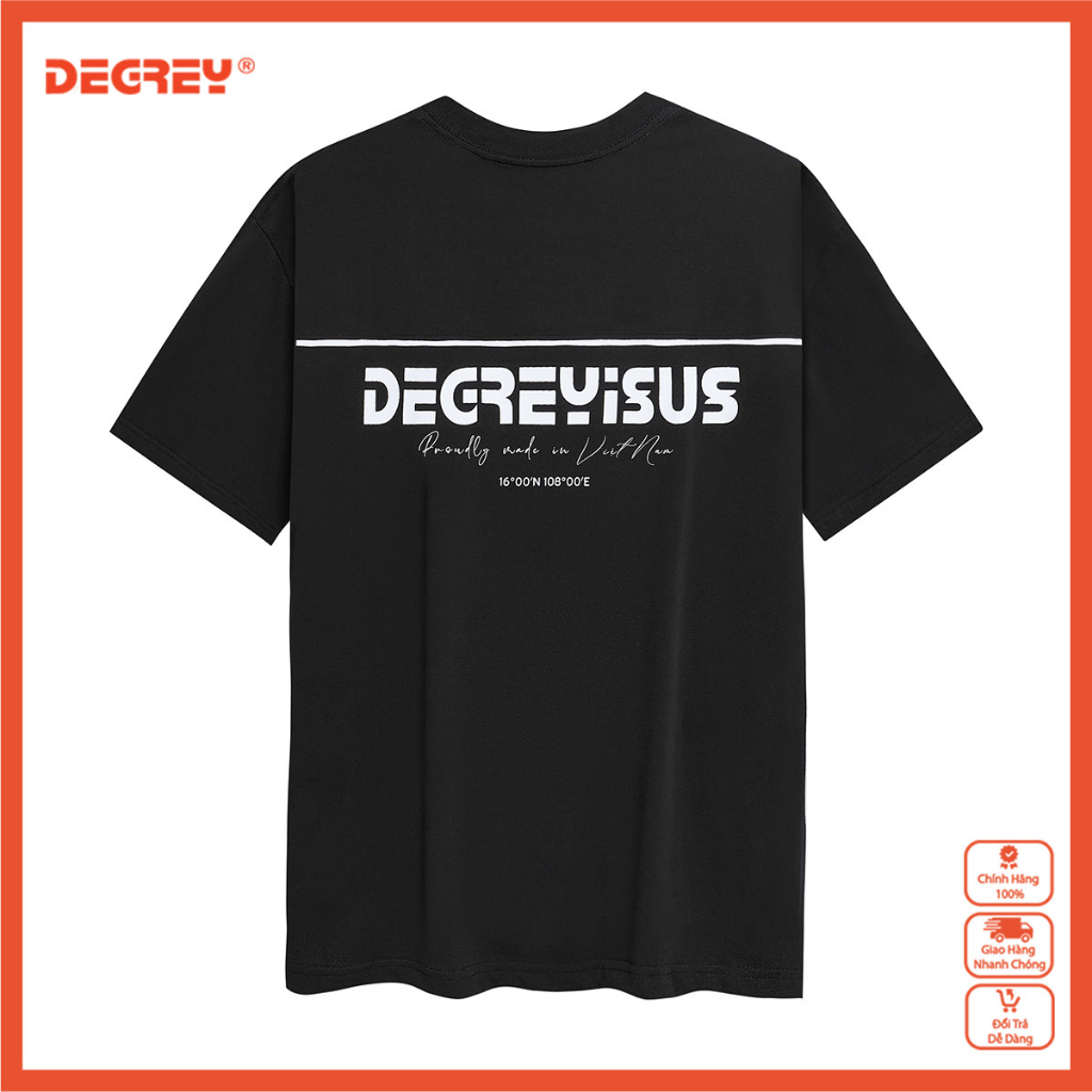 Tee Degrey IsUs Đen - USDE